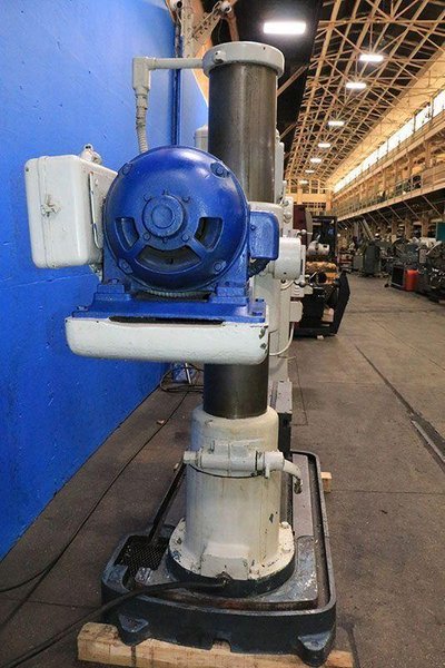 1944 CINCINNATI-BICKFORD SUPER SERVICE 3′ x 9″ RADIAL ARM DRILL USED