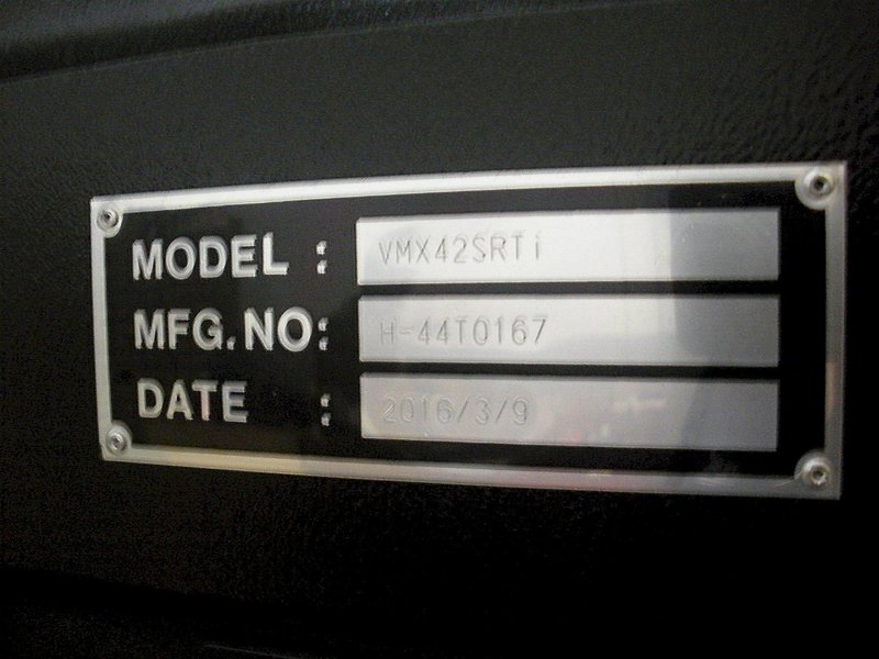 2016 Hurco VMX42SRTi 5-Axis Vertical Machining Center