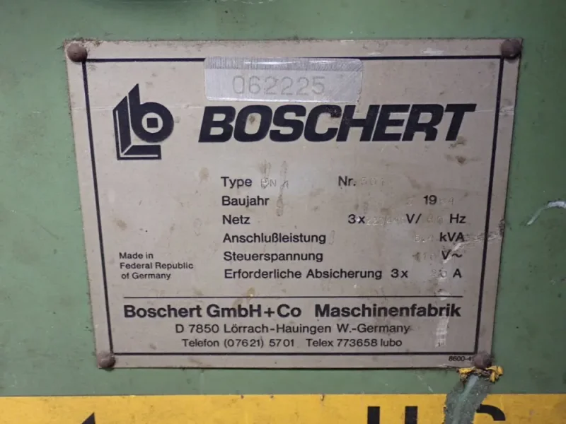 BOSCHERT CORNER NOTCHER  -  PN4