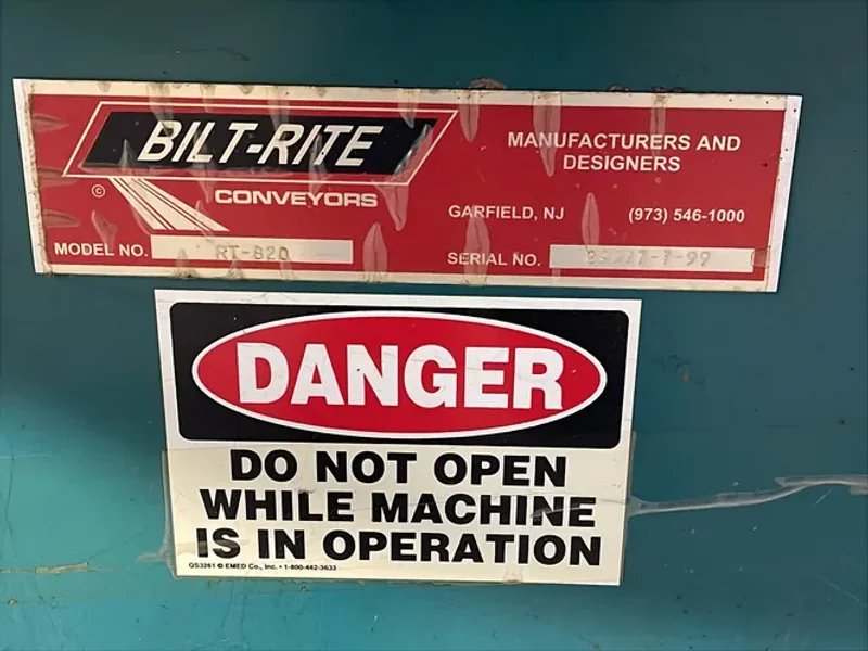 BILT-RITE CONVEYERS 41” DIAMETER ROTARY ACCUMULATION TABLE  -  RT-820