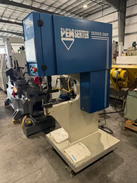 PEMSERTER Series 2000A 8 Ton Insertion Press Touchscreen 2011’ #8155