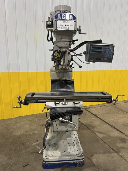2 HP ACRA MODEL #AM-2V VERTICAL KNEE MILL: STOCK #18824