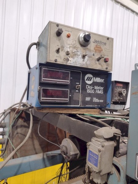 16' JETLINE ENGINEERING MODEL #LWS-192 LONGITUDINAL EXTERNAL SEAM WELDER : YOBRO #25752