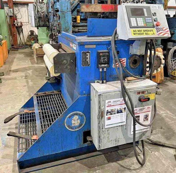 Trim Coil Winding Line, Michigan Roll Form, 24" x 0.024" STOCK# 4216