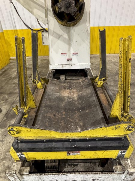 15,000 LBS X 36&quot; COE MODEL #CPR-PO-15018 MOTORIZED COIL REEL UNCOILER W/ COIL CAR: STOCK #23436