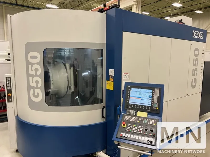 Grob G550 CNC 5-Axis High Speed Universal Machining Center, 2017