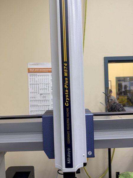 2017 Mitutoyo Crysta-Plus M574 Used CMM For Sale