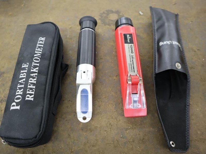 Portable Coolant Refractometers (2pcs)- Auction Item