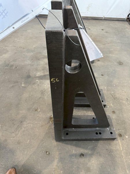 8&quot; WIDE X 36&quot; TALL X 20&quot; DEEP ANGLE PLATES. STOCK # 1119424