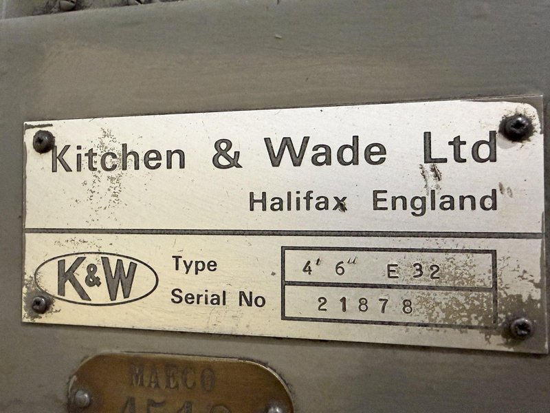 52" KITCHEN &amp; WADE/STAVELY RADIAL ARM DRILL PRESS: YOBRO #24262