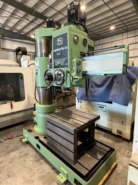 NARDINI FRD-60 5’ x 15” Radial Arm Drill #5MT #8183