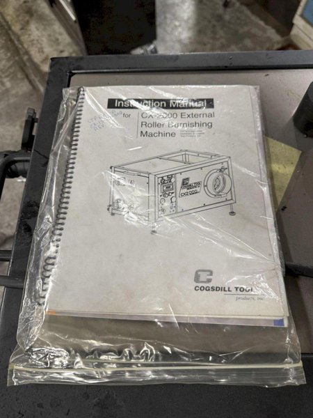 COGSDILL CX-VSA-2203-A BURNISHING MACHINE. STOCK #1112225