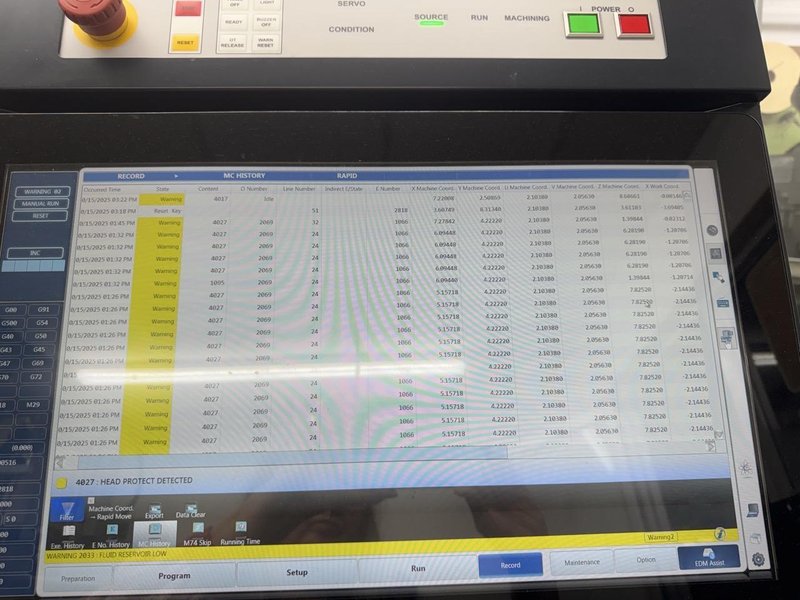 Makino U3 Wire EDM, 2018 – Auto Threading