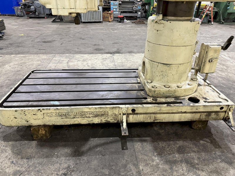 6&#039; X 19&quot; CARLTON MODEL #4A RADIAL DRILL: STOCK 15025