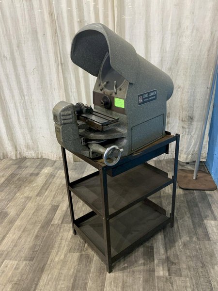 10" JONES &amp; LAMSON OPTICAL COMPARATOR WITH BENCH: STOCK #81203