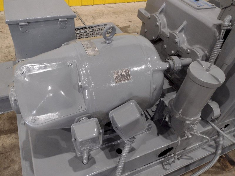 10' X 1/4" WEBB MODEL #6L INITIAL PINCH 3 ROLL PLATE ROLL: STOCK #18988