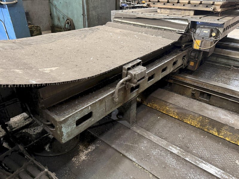 6" GIDDINGS &amp; LEWIS 70-H6-QT TABLE TYPE HORIZONTAL BORING MILL. STOCK #0547926