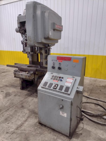 60 TON BLISS MODEL #C-60 OBI STAMPING PUNCH PRESS 8&quot; STROKE: STOCK #23462