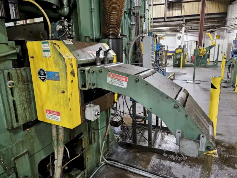 COE PRESS Coil Feed Line 8,000 Lbs. x 12" Wide