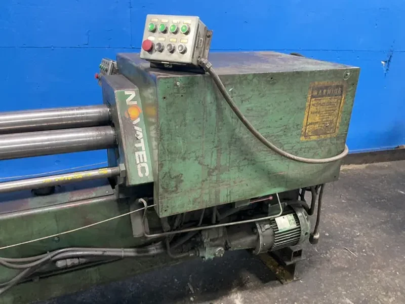 J. M. MONTGOMERY MFG., INC. 50” HYDRAULIC PLATE BENDING ROLL  -  4814