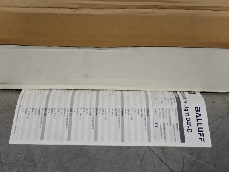 BALUFF LED MACHINE LIGHT   -  BAE LX-XA-BW0760A-S4