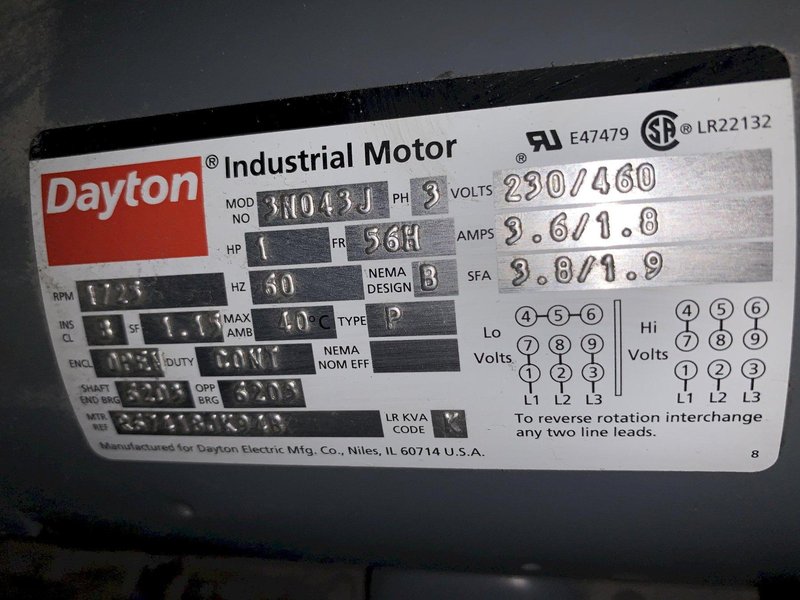 7/16" Fenn Model 1F 2 Die Rotary Swager