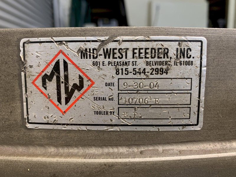 36" Midwest CW Vibratory Bowl