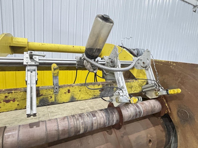 36” YODER RECOILER WITH HYDRAULIC PUSH-OFF &amp; SEPERATION: STOCK  #22954