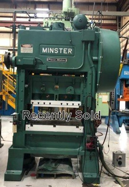 100 Ton, MINSTER P2-100-48 &quot;Piece-Maker&quot; Straight Side High Speed Press