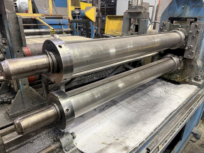 48" X 6" WEAN MOTORIZED SLITTER HEAD FOR SLITTING LINE: YOBRO #25242