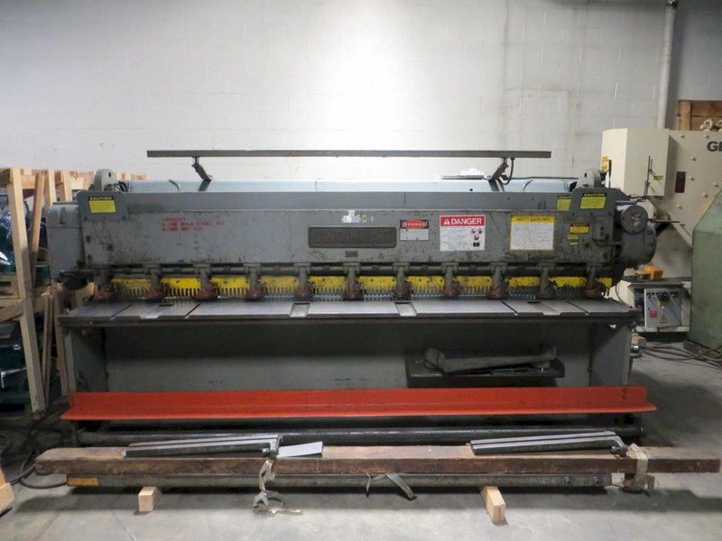 10 Ga x 10 ft Cincinnati Mechanical Power Shear Model 1010