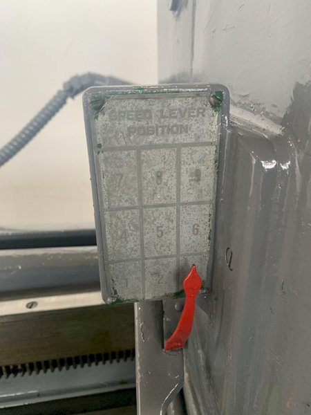 4&#039; X 9&quot; CINCINNATI-BICKFORD RADIAL ARM DRILL.STOCK # 0311023