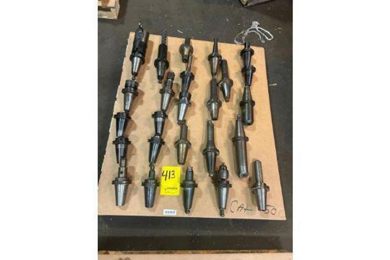 275 CAT 50 TAPER MILLING TOOLS &amp; TOOL HOLDERS: STOCK #22998