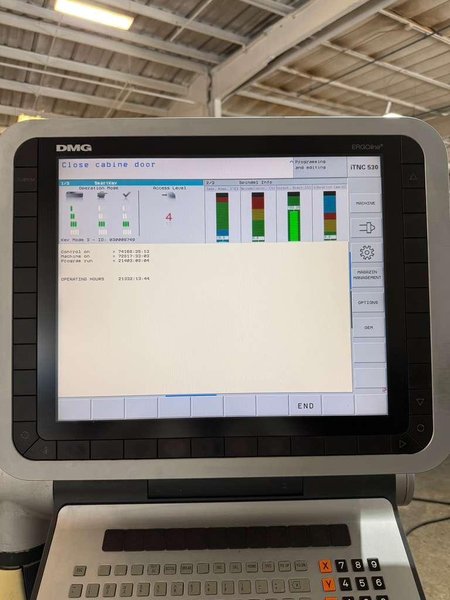 DMG DMU 80P duoBLOCK 5 Axis CNC Universal Machining Center – 18,000 RPM Mill