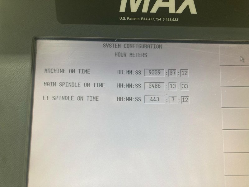 Hurco TMM8 Live Tool CNC Lathe, 2009 – Bar Feed, Tooling Included