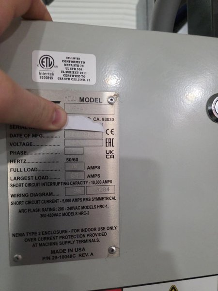 Haas VF-4 VMC, 2023 – Probe, 30 ATC, Chip Auger