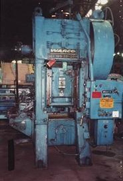 100 TON WARCO #SC1-100-20-20H HIGH SPEED SSSC PRESS