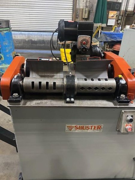 Shuster Model 18SFT Dual Arbor Wire Straightener