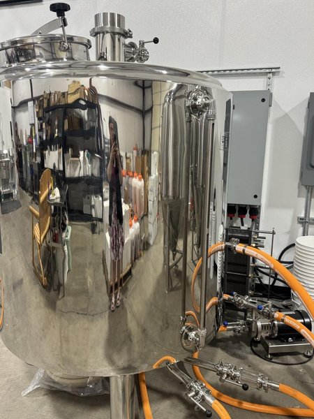 Turnkey 7 BBL Brewmation-Stout Brewing System w/ 2024 Thermaline Heat Exchanger, Pumps, Controls &amp; Vessels