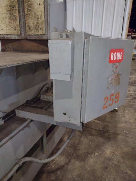 16,000 LBS X 48" ROWE MODEL #UB-16 COIL CAR / UPENDER BUGGY : YOBRO #24892