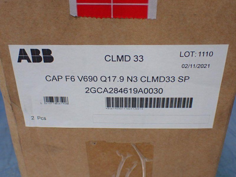 ABB CLMD33 SP CAPACITOR PAIRS  -  2GCA284619A0030