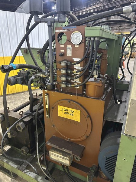 HERTWICH ENGINEERING MODEL #HE-300-30/A SWARF PUCK BRIQUETTER PRESS MACHINE: STOCK #23344