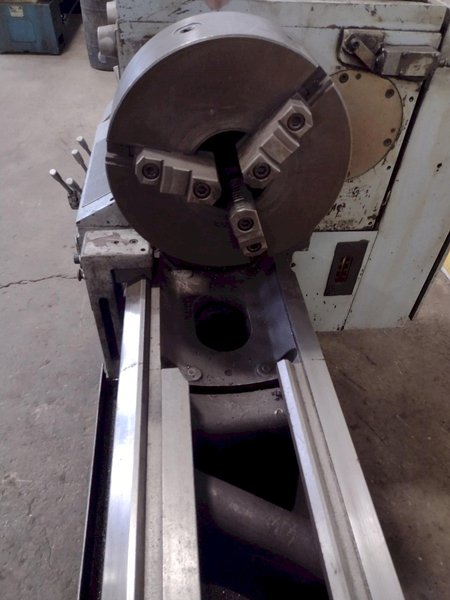 22" X 157" TARNOW MODEL TUJ 50M GAP BED ENGINE LATHE, 3.5" HOLE: STOCK 17547