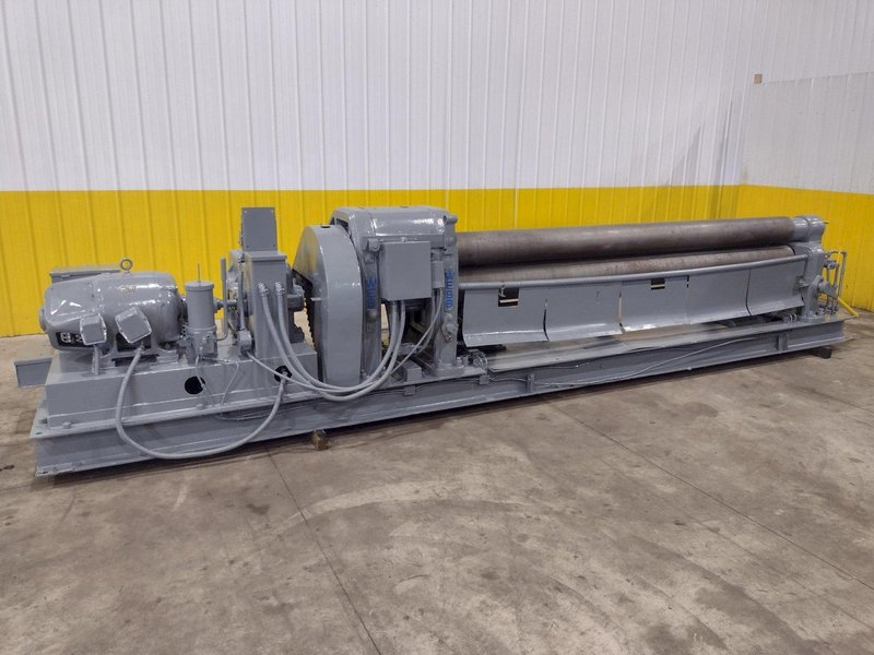 10' X 1/4" WEBB MODEL #6L INITIAL PINCH 3 ROLL PLATE ROLL: STOCK #18988