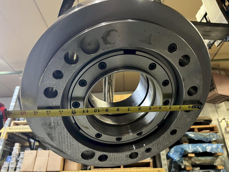 Chandox OPB-218 18" CNC Open 3 Jaw Power Chuck A2-15 Nose 6.5" Thru