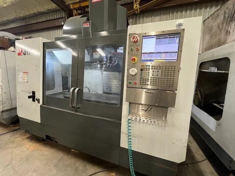 Haas VF-3YT/50 VMC, 2016 – 50 Taper Spindle, 4th Axis Wired, Under Power, Inspection Ready