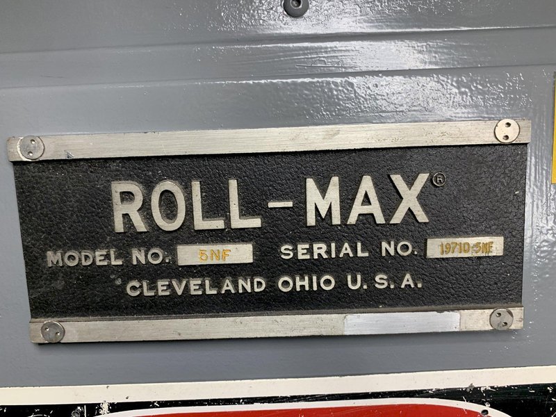 Roll-Max Model 5NF Planetary Thread Roller
