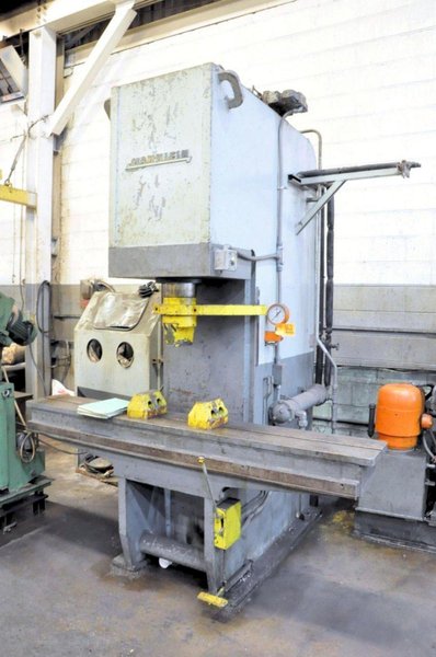 75 TON HANNIFIN HDYRAULIC STRAIGHTENING PRESS: STOCK #77127