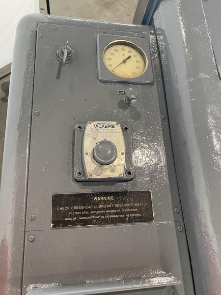 5&quot; X 60&quot; MITTS &amp; MERRILL MODEL #9B HYDRAULIC KEYSEATER. STOCK # 1262520