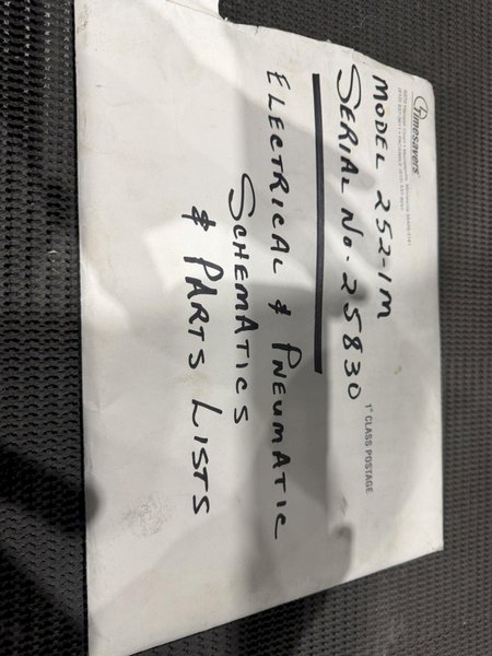 52” TIMESAVER MODEL #252-1M METAL BELT SANDER GRINDER: YOBRO 24763